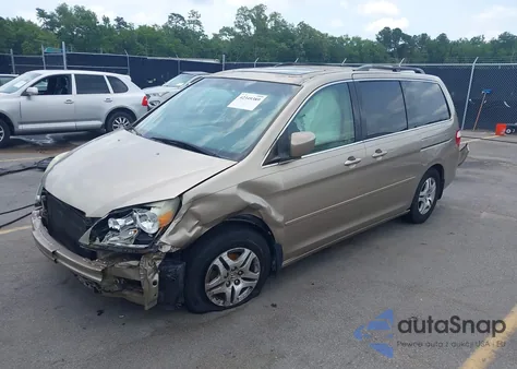 2005 Honda Odyssey Ex-L from USA, damaged, VIN 5FNRL38655B413968